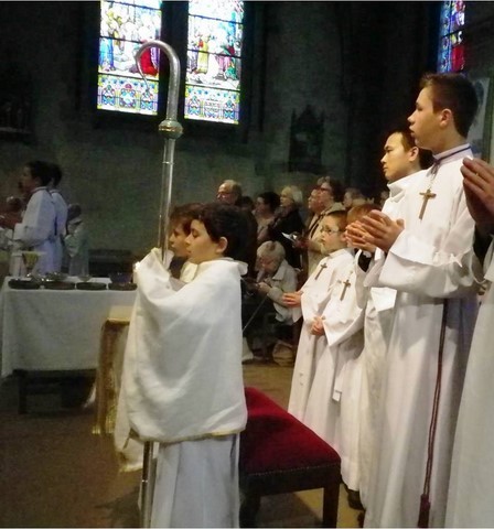 Servants d'autel à Guéret